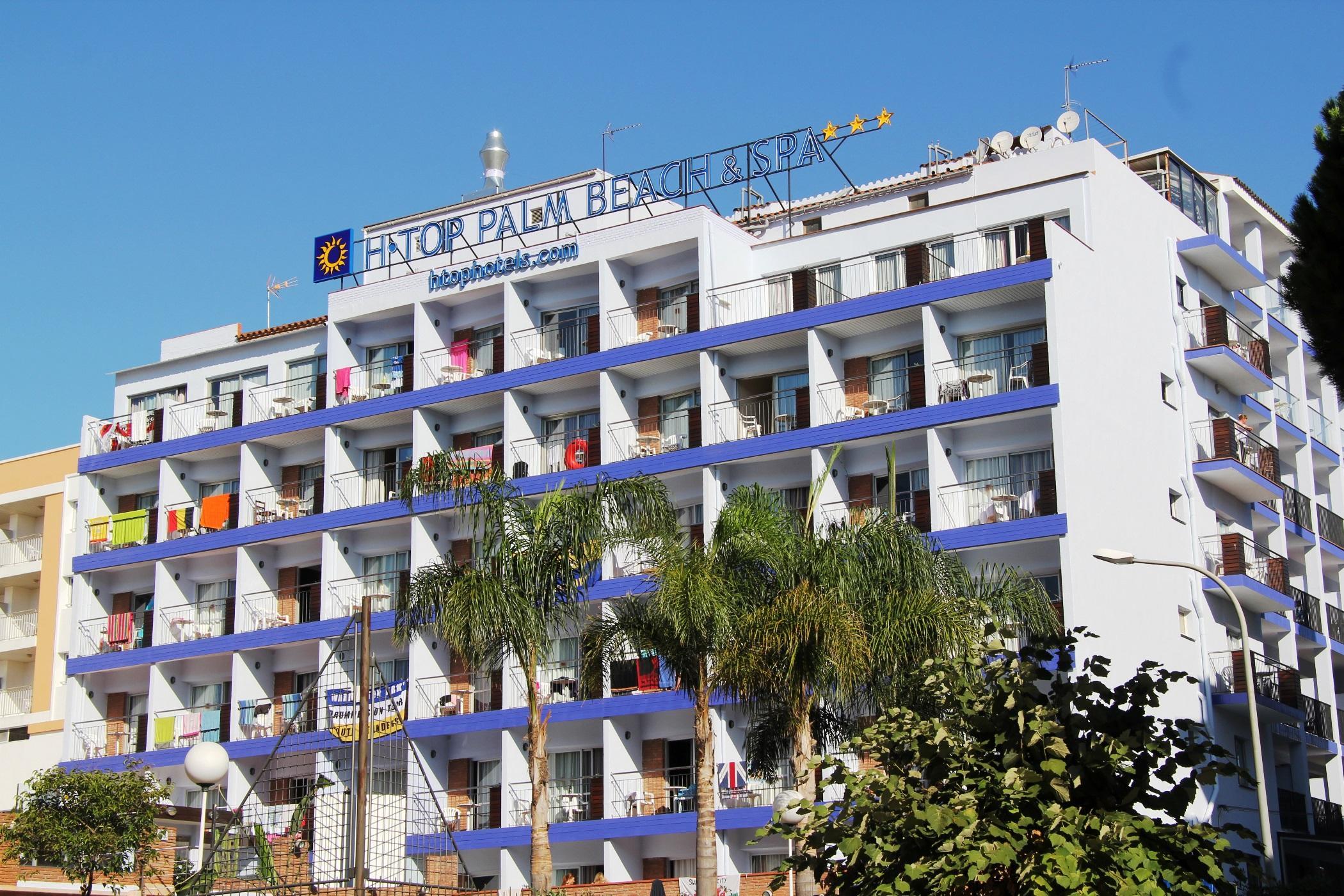 Htop Palm Beach & Spa #Htopenjoy Lloret de Mar Bagian luar foto