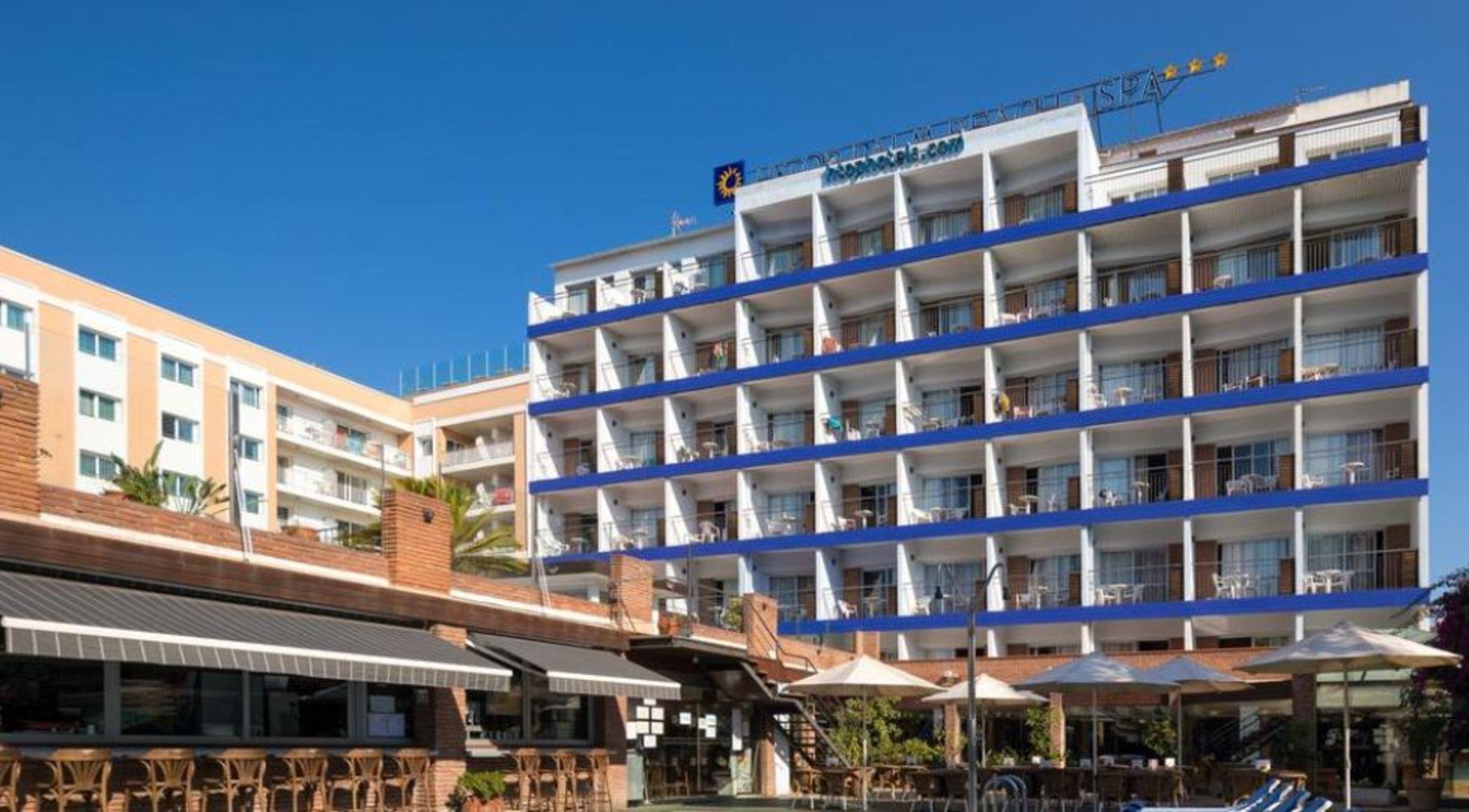 Htop Palm Beach & Spa #Htopenjoy Lloret de Mar Bagian luar foto
