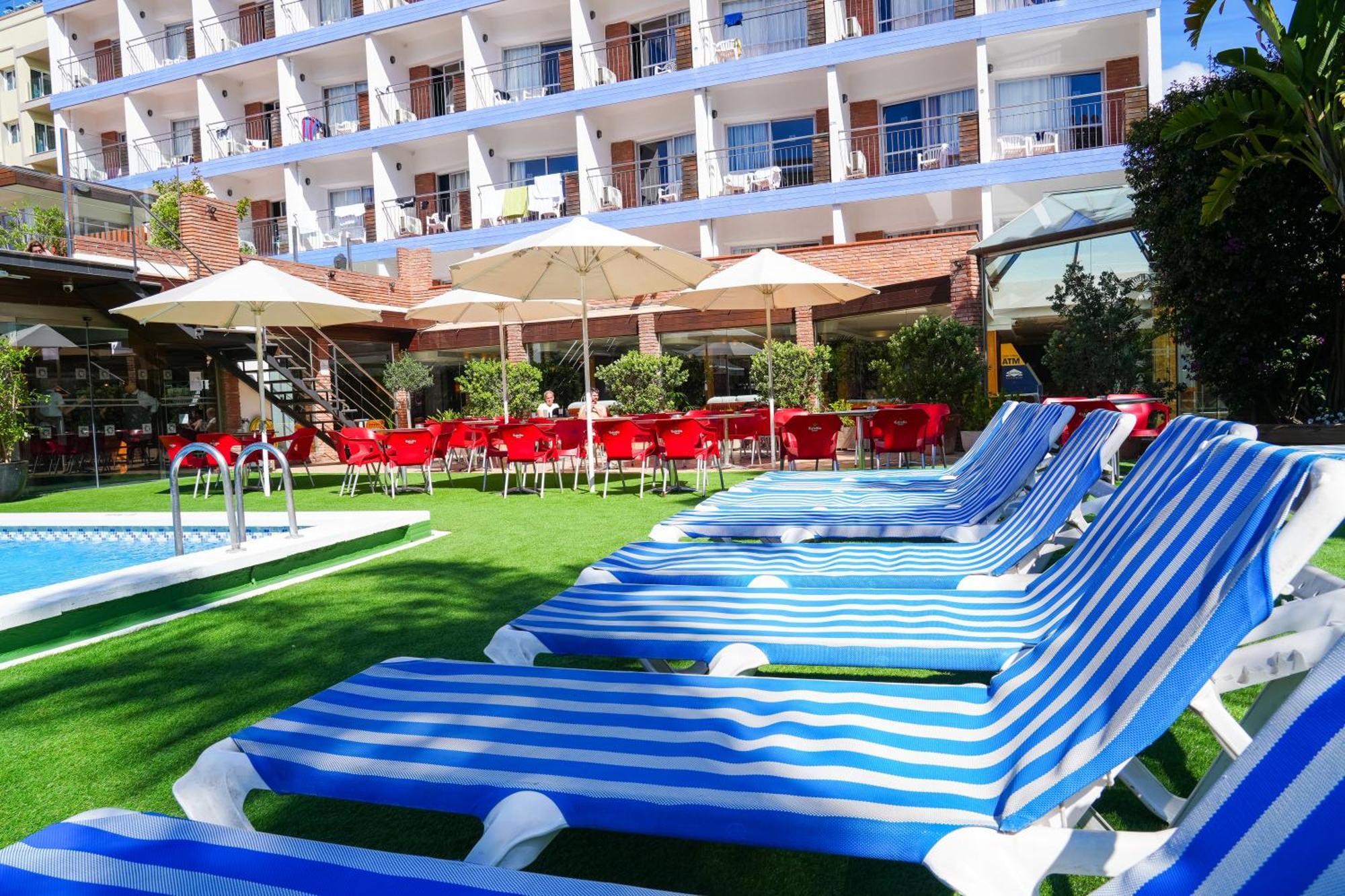 Htop Palm Beach & Spa #Htopenjoy Lloret de Mar Bagian luar foto